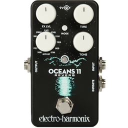 Electroharmonix Oceans 11 Multifunction Digital Reverb Effects Pedal
